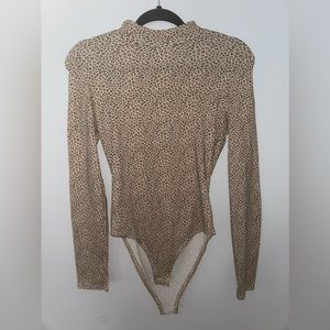 Leopard Print Bodysuit